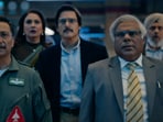 Ranneeti-Balakot & Beyond trailer: Lara Dutta, Jimmy Shergill and Ashish Vidyarthi in a still from the series. Ranneeti-Balakot & Beyond trailer: Lara Dutta, Jimmy Shergill and Ashish Vidyarthi in a still from the series.