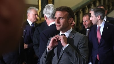 France's President Emmanuel Macron (AFP) France's President Emmanuel Macron (AFP)