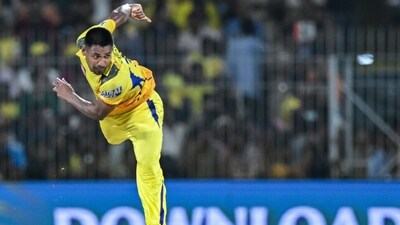 Chennai Super Kings' Mustafizur Rahman bowls during the Indian Premier League (IPL) 2024 match (AFP) Chennai Super Kings' Mustafizur Rahman bowls during the Indian Premier League (IPL) 2024 match (AFP)