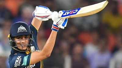 Gujarat Titans' captain Shubman Gill plays a shot during the Indian Premier League (IPL) Twenty20 cricket match between Delhi Capitals and Gujarat Titans at the Narendra Modi Stadium in Ahmedabad (AFP) Gujarat Titans' captain Shubman Gill plays a shot during the Indian Premier League (IPL) Twenty20 cricket match between Delhi Capitals and Gujarat Titans at the Narendra Modi Stadium in Ahmedabad (AFP)
