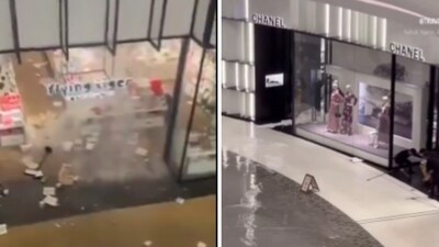 Dubai floods: Popular malls in the UAE city were inundated due to the heavy rain. (X) Dubai floods: Popular malls in the UAE city were inundated due to the heavy rain. (X)