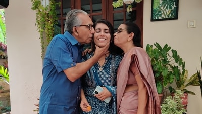 A graduate of the Indian Institute of Science Education and Research (IISER) Thiruvananthapuram with a BS-MS dual degree, Fabi is not only elated but also excited about the results and her dream of becoming a civil servant. (Handout) A graduate of the Indian Institute of Science Education and Research (IISER) Thiruvananthapuram with a BS-MS dual degree, Fabi is not only elated but also excited about the results and her dream of becoming a civil servant. (Handout)