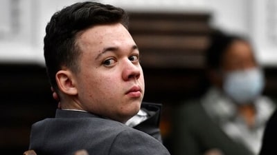 Kyle Rittenhouse, who was acquitted of murder charges after he shot and killed two during the 2020 Kenosha unrest shooting, faces protests at Kent State University, where he was present to advocate gun rights (AP) Kyle Rittenhouse, who was acquitted of murder charges after he shot and killed two during the 2020 Kenosha unrest shooting, faces protests at Kent State University, where he was present to advocate gun rights (AP)
