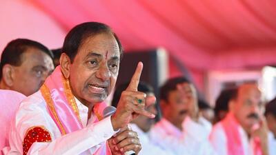 Kumar sought an explanation from the BRS president K Chandrashekar Rao on his comments before 11 am on Thursday (PTI) Kumar sought an explanation from the BRS president K Chandrashekar Rao on his comments before 11 am on Thursday (PTI)