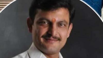 Manoj Wadhwa was elected a councillor in 2013 and has also served as deputy mayor. The next year, he contested the assembly elections against the then chief minister Manohar Lal Khattar on an INLD ticket but remained at the third position. (HT File)