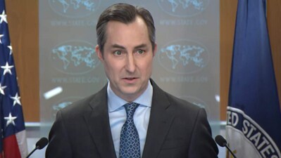 US State Department Spokesperson Matthew Miller. (Youtube) US State Department Spokesperson Matthew Miller. (Youtube)