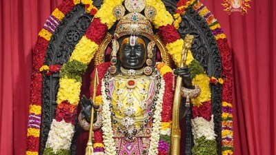 Acharya Satyendra Das, Chief Priest of Ram Janmabhoomi Temple, said that all the arrangements for the celebration are being managed by the Trust and the occasion of Ram Navami is being celebrated with great enthusiasm. (PTI) Acharya Satyendra Das, Chief Priest of Ram Janmabhoomi Temple, said that all the arrangements for the celebration are being managed by the Trust and the occasion of Ram Navami is being celebrated with great enthusiasm. (PTI)