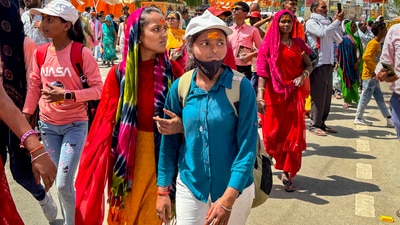 Regarding security arrangements, IG (Ayodhya Range) Praveen Kumar said that arrangements have been made for devotees. (PTI) Regarding security arrangements, IG (Ayodhya Range) Praveen Kumar said that arrangements have been made for devotees. (PTI)