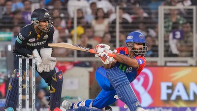 Delhi Capitals skipper Pant also remained unbeaten in the six-wicket win over the Gujarat Titans (PTI)