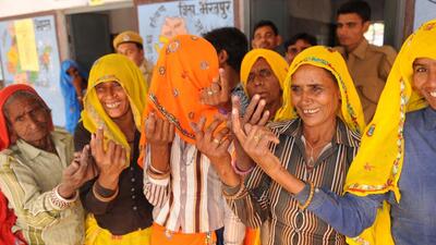 The general elections in Rajasthan’s 25 Lok Sabha constituencies will be held in two phases (HT) The general elections in Rajasthan’s 25 Lok Sabha constituencies will be held in two phases (HT)