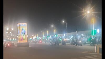 The newly built Shree Ram Chowk in Rampur. (Sourced) The newly built Shree Ram Chowk in Rampur. (Sourced)