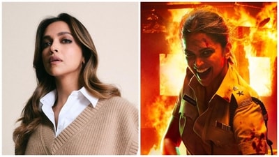 Deepika Padukone plays a policewoman in Singham Again. Deepika Padukone plays a policewoman in Singham Again.