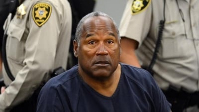 Former American football legend OJ Simpson. Former American football legend OJ Simpson.