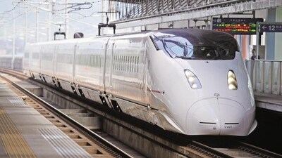 Japanese bullet train (Bloomberg ) Japanese bullet train (Bloomberg )