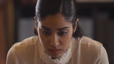 Janhvi Kapoor plays a young diplomat in Ulajh. Janhvi Kapoor plays a young diplomat in Ulajh.