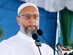 All India Majlis-e-Ittehadul Muslimeen (AIMIM) chief Asaduddin Owaisi.(ANI file photo)