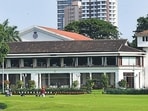 At present the club is not open to private life memberships and charges <span class='webrupee'>₹</span>1.75 crore for corporate memberships. (Bhushan Koyande/HT Photo) At present the club is not open to private life memberships and charges <span class='webrupee'>₹</span>1.75 crore for corporate memberships. (Bhushan Koyande/HT Photo)
