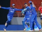 Mumbai Indians got back to winning ways with a victory over Punjab Kings in a see-saw match that was decided with a run out in the last over. MI scored 192/7 batting first after which Punjab Kings were all out for 183 runs.&nbsp;(AP)