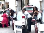 Shilpa Shetty and her mother visit Salman Khan Shilpa Shetty and her mother visit Salman Khan