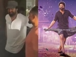 Fans are thrilled to catch a glimpse of Prabhas in his new look, Fans are thrilled to catch a glimpse of Prabhas in his new look,