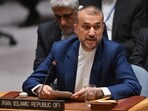 Iran's Foreign Minister Hossein Amir-Abdollahian speaks during a UN Security Council meeting on the situation in the Middle East Iran's Foreign Minister Hossein Amir-Abdollahian speaks during a UN Security Council meeting on the situation in the Middle East