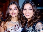 Aishwarya Rai and Madhuri Dixit have starred together in Sanjay Leela Bhansali's Devdas. Aishwarya Rai and Madhuri Dixit have starred together in Sanjay Leela Bhansali's Devdas.