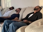 Suniel Shetty shared a photo with Ahan Shetty and KL Rahul on the cricketer's birthday.