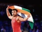 File picture of Deepak Punia File picture of Deepak Punia