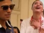 Shubman Gill left a woman spellbound. Shubman Gill left a woman spellbound.