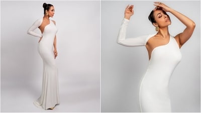 Malaika Arora dazzles in chic white gown styled with gold accessories (Instagram/@malaikaaroraofficial) Malaika Arora dazzles in chic white gown styled with gold accessories (Instagram/@malaikaaroraofficial)