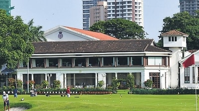 At present the club is not open to private life memberships and charges ₹1.75 crore for corporate memberships. (Bhushan Koyande/HT Photo) At present the club is not open to private life memberships and charges ₹1.75 crore for corporate memberships. (Bhushan Koyande/HT Photo)