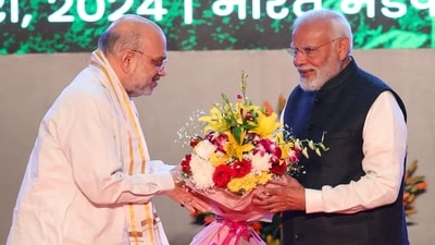 BJP leaders Narendra Modi and Amit Shah. (HT_PRINT) BJP leaders Narendra Modi and Amit Shah. (HT_PRINT)