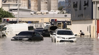 One person was reported dead in the UAE and 20 in Oman.&nbsp; (REUTERS)