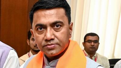 Goa chief minister Pramod Sawant. (ANI)