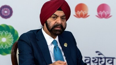 Ajay Banga: Ajay Banga, the President of the World Bank Group and former CEO of Mastercard, has been featured on TIME's 2024 list of the most influential people. His transformative leadership and impact on financial inclusion and sustainable development have earned him a place among the world's most influential individuals. (AFP) Ajay Banga: Ajay Banga, the President of the World Bank Group and former CEO of Mastercard, has been featured on TIME's 2024 list of the most influential people. His transformative leadership and impact on financial inclusion and sustainable development have earned him a place among the world's most influential individuals. (AFP)