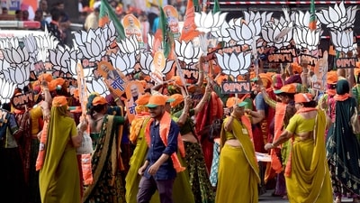 "The Election Commission of India has made all preparations to welcome voters to the biggest festival of democracy that any nation has witnessed, the elections to the 18th Lok Sabha and Legislative Assemblies in four states that start off tomorrow with Phase 1," the release said. (AFP) "The Election Commission of India has made all preparations to welcome voters to the biggest festival of democracy that any nation has witnessed, the elections to the 18th Lok Sabha and Legislative Assemblies in four states that start off tomorrow with Phase 1," the release said. (AFP)