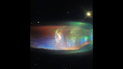 NASA shared this image of bipolar nebula on Instagram. (Instagram/NASA) NASA shared this image of bipolar nebula on Instagram. (Instagram/NASA)