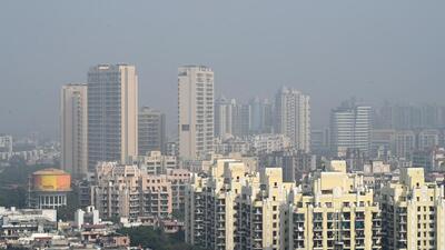 Noida: Buildings emit GHGs by using more fossil fuel-based electricity than solar energy, having inefficient designs, requiring artificial lighting even during the daytime, and using air-conditioned cooling (HT FILE PHOTO/SUNIL GHOSH) Noida: Buildings emit GHGs by using more fossil fuel-based electricity than solar energy, having inefficient designs, requiring artificial lighting even during the daytime, and using air-conditioned cooling (HT FILE PHOTO/SUNIL GHOSH)