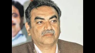 Sanjay Tandon also attended a “Yog Sabha” at Yoga Bhawan in Sector 30, Chandigarh. (HT File Photo)