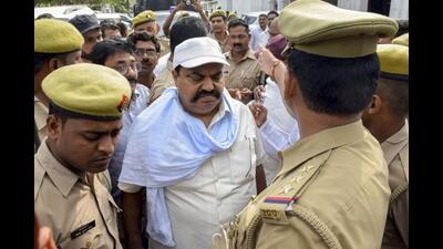 Slain gangster- politician Atiq Ahmad being produced at special court in connection with Raju Pal murder case, on September 25, 2018. (PTI File) Slain gangster- politician Atiq Ahmad being produced at special court in connection with Raju Pal murder case, on September 25, 2018. (PTI File)