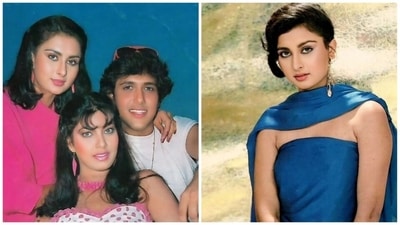Poonam Dhillon, best known for her 1979 film Noorie, shared a series of throwback photos of herself in a joint Instagram post with Bollywood Nostalgia on Thursday. The actor turned 62 and marked the occasion with a special post that featured not only her solo photos and magazine covers but also pictures with celebs such as Govinda and Kimi Katkar, among others. (All pics: Instagram/ Poonam Dhillon and Bollywood Nostalgia) Poonam Dhillon, best known for her 1979 film Noorie, shared a series of throwback photos of herself in a joint Instagram post with Bollywood Nostalgia on Thursday. The actor turned 62 and marked the occasion with a special post that featured not only her solo photos and magazine covers but also pictures with celebs such as Govinda and Kimi Katkar, among others. (All pics: Instagram/ Poonam Dhillon and Bollywood Nostalgia)