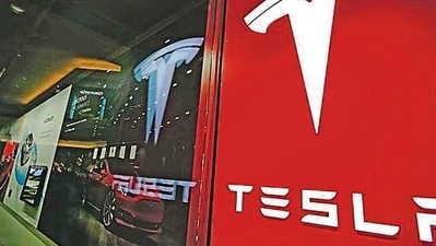 Elon Musk-led Tesla has held preliminary talks with a bunch of real estate developers, including the largest player DLF, and Maker Maxity, for showroom space in Delhi and Mumbai. (Representative picture) Elon Musk-led Tesla has held preliminary talks with a bunch of real estate developers, including the largest player DLF, and Maker Maxity, for showroom space in Delhi and Mumbai. (Representative picture)