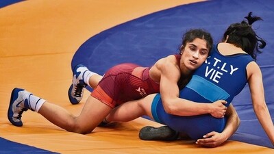 Wrestler Vinesh Phogat (HT_PRINT) Wrestler Vinesh Phogat (HT_PRINT)