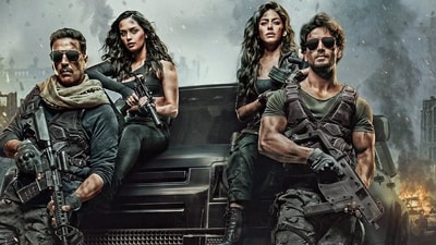 Bade Miyan Chote Miyan box office collection day 7: Akshay Kumar and Tiger Shroff feature alongside Manushi Chhillar and Alaya F in the action film. Bade Miyan Chote Miyan box office collection day 7: Akshay Kumar and Tiger Shroff feature alongside Manushi Chhillar and Alaya F in the action film.