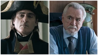 Joaquin Phoenix's Napolean performance did not impress Brian Cox. Joaquin Phoenix's Napolean performance did not impress Brian Cox.