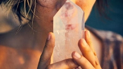Crystals like Howlite and Selenite can help promote restful night's sleep Crystals like Howlite and Selenite can help promote restful night's sleep