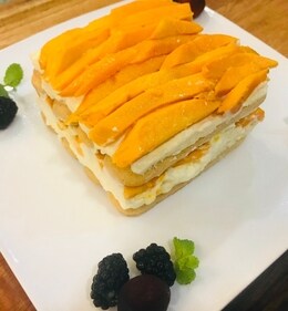 Mango tiramisu Mango tiramisu