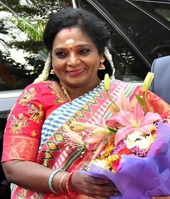 Former Telangana governor Tamilisai Soundararajan. (PTI)