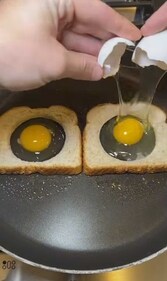 Basket eggs grilled cheese bread (Photo: Instagram/tommywinkler) Basket eggs grilled cheese bread (Photo: Instagram/tommywinkler)