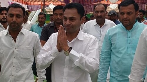 Madhya Pradesh chief minister Kamal Nath’s elder son Nakul Nath.